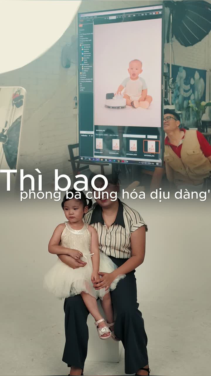 Dù con lớn thế nào, trong mắt mẹ con vẫn bé — xem đến khung cuối