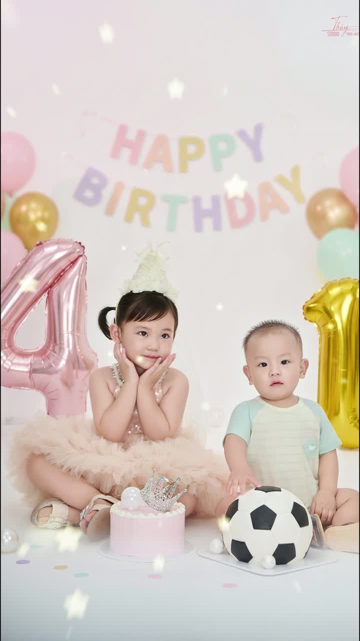 Studio chụp sinh nhật cho những ai? Xem 18 giây là rõ