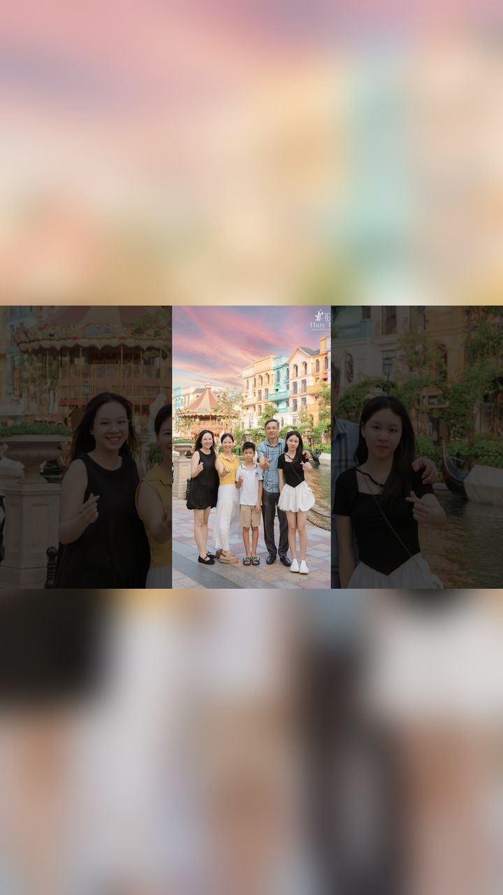 Gia đình yêu thương ở The Venice Ocean Park 2 & 3