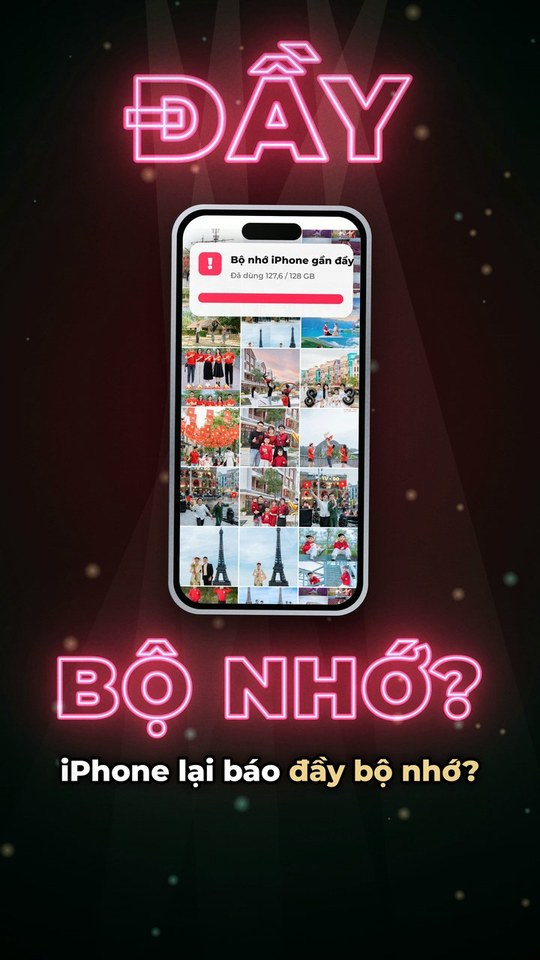 iPhone đầy bộ nhớ? Quét 1 mã QR là ảnh gốc bay sang máy tính — miễn phí
