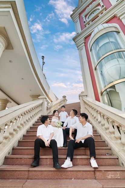 Ảnh kỷ niệm ngày cưới chụp tại Thúy Tô Studio và Grand World Ocean Park 3