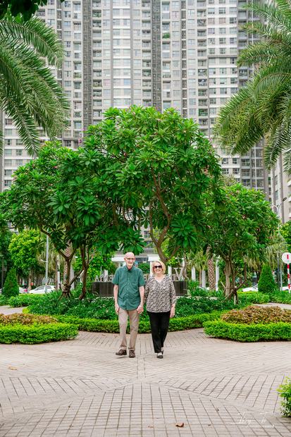 Gia Đình Mỹ chụp ảnh cùng Thúy Tô Studio